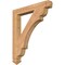 Ekena Millwork Olympic Arts & Crafts Smooth Bracket, Western Red Cedar, 3 1/2"W x 28"D x 32"H BKT04X28X32OLY03SWR - alternate 1